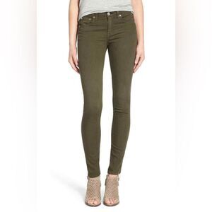 rag & bone  Skinny Jeans in Green Army  Women's Size 26